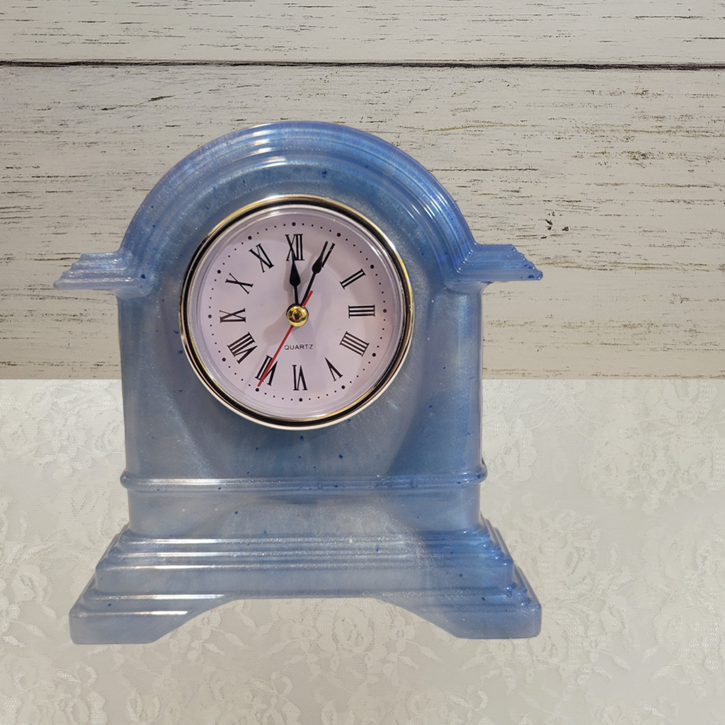 Clocks, Vintage Mantel Resin Clocks
