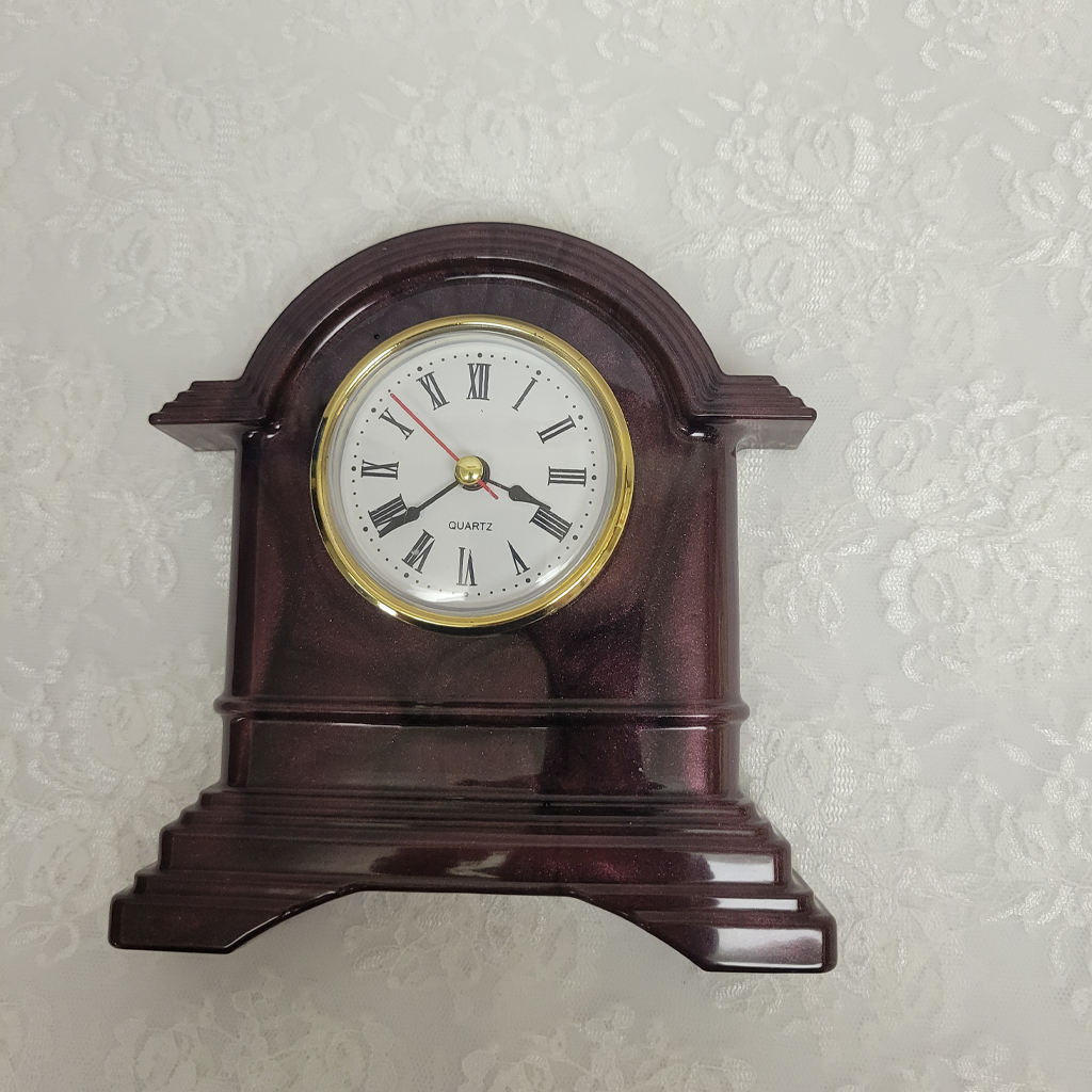 Clocks, Vintage Mantel Resin Clocks