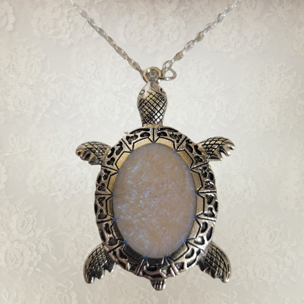 Turtle Silver and Copper Colored Necklaces