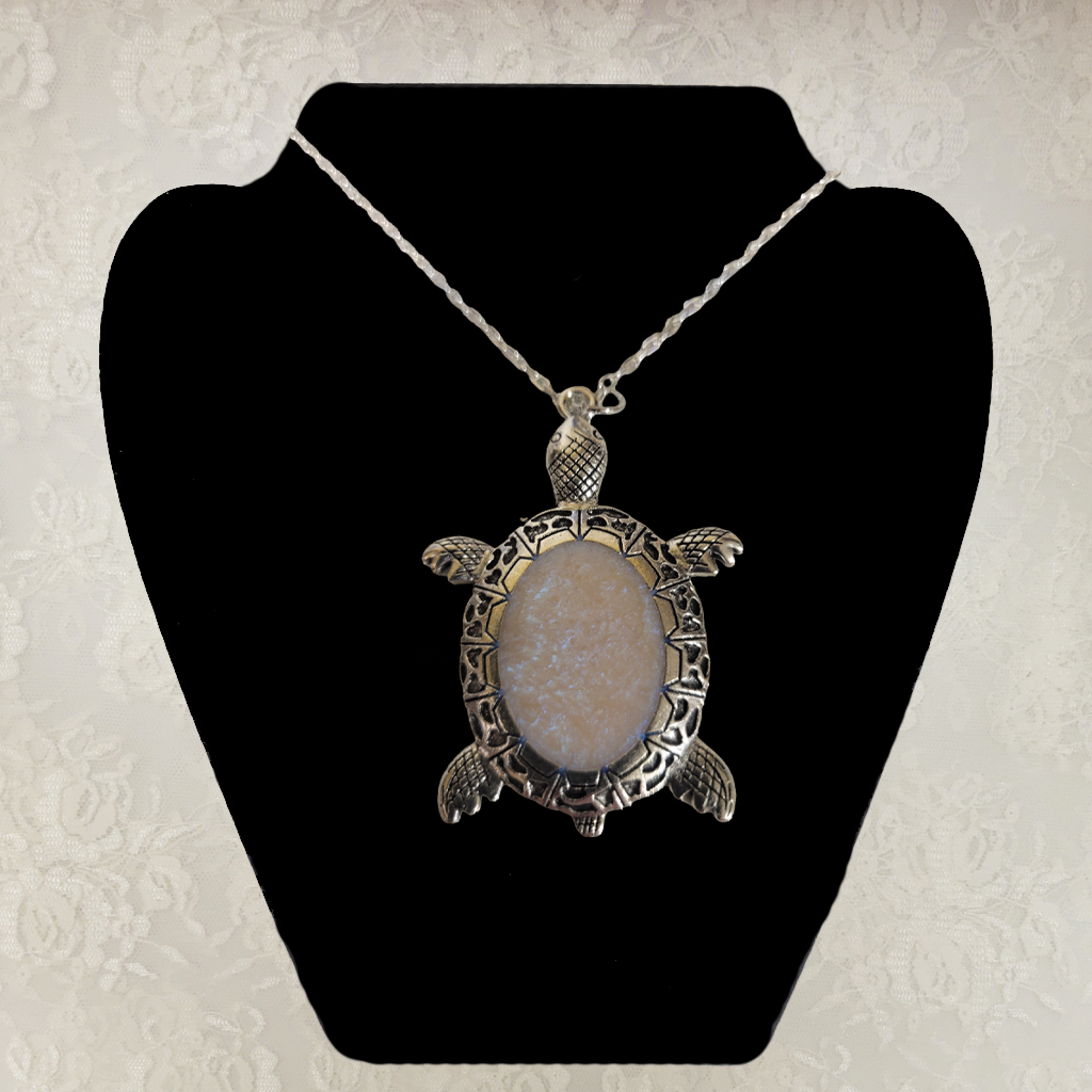 Turtle Silver and Copper Colored Necklaces